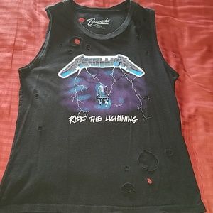 Metallica Tank Top w/ holes